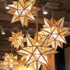 Out Door Star Pendant Light painting by numbers