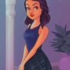Camila Mandes Caricature paint by numbers