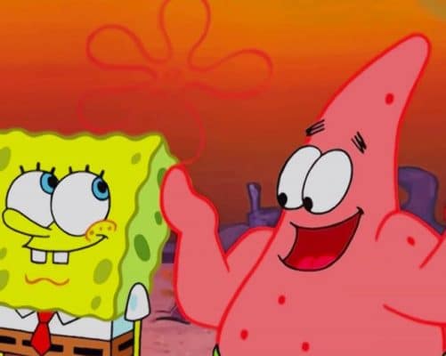 Patrick Spongebob Paint By Numbers