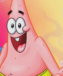 Patrick Star Paint By Numbers