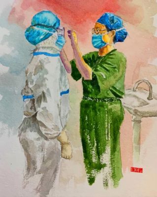 People Help The People paint By Numbers
