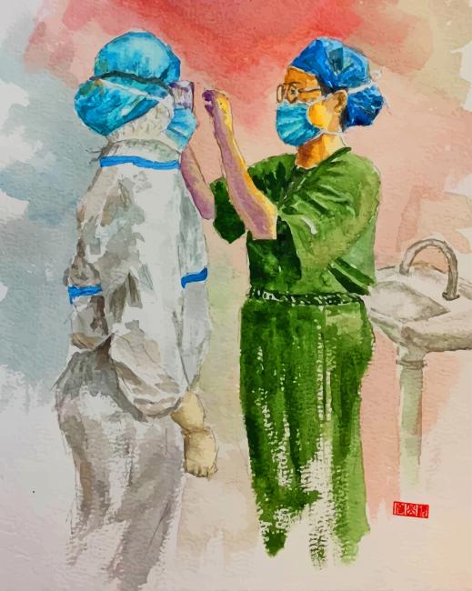 People Help The People paint By Numbers