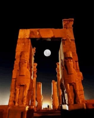 Persepolis With Moon paint by numbers