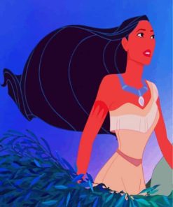 Pocahontas Disney paint by number