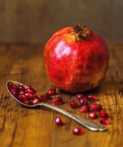 Pomegranate Still Life Photography