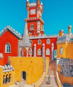 Portugal Sintra Cascais Natural Park paint by numbers