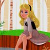 Disney Princess Aurora paint by numbers