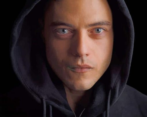 Rami Malek Actor paint by number