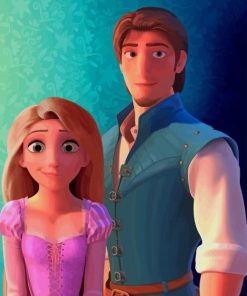 Rapunzel And Eugene by numbers