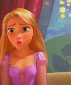 Rapunzel Princess Disney paint by numbers