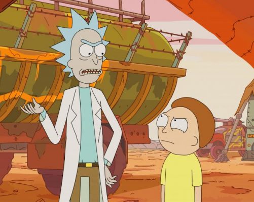 Rick And Morty Tv Show paint by number