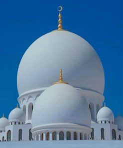 Sheikh Zayed Grand Mosque paint by numbers