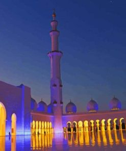 Sheikh Zayed Grand Mosque paint by number