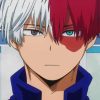 Shouto Todoroki My Hero Academia paint by numbers