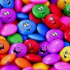 Smiling Colorful Candy paint by numbers