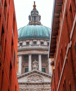 London's St Cathedral paint by numbers