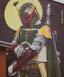 Star Wars Graffiti paint by numbers