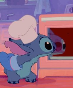 Stitch Disney paint by numbers