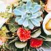 Succulent Colorful Flowers paint by numbers