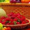 Table Of Fruits paint by number
