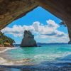 Te Whanganui A Hei New Zeland paint By Numbers