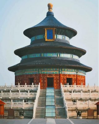 Temple Of Heaven paint by numbers