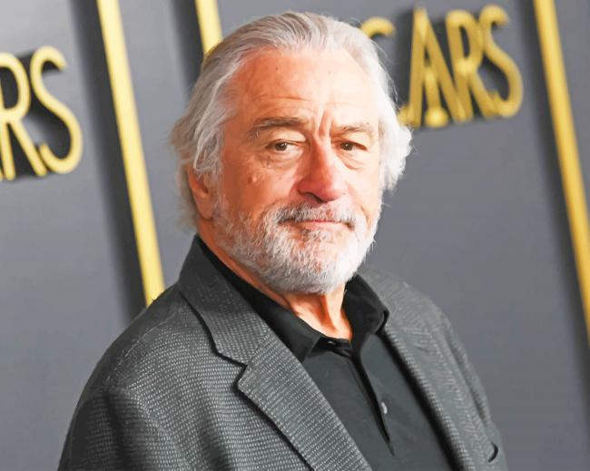 The American Actor Robert de Niro paint by numbers