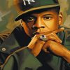 The Famous Rapper Jay-z paint by numbers