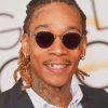 The Famous Rapper Wiz khalifa paint by numbers