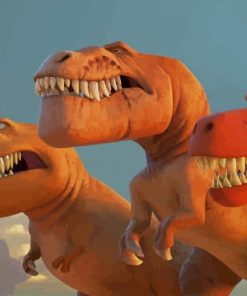 The Good Dinosaur Movie paint by number