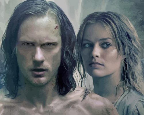 The Legend Of Tarzan Movie paint by number