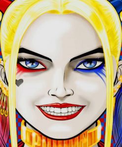 Thuddleston Harley Quinn paint by numbers