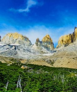 Torres Del Paine National Park paint by number