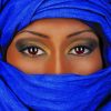 Tuareg Wman Eyes paint by numbers