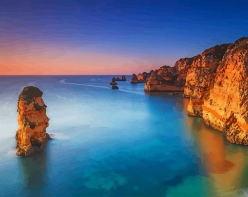 Twelve Apostles Australia paint by number