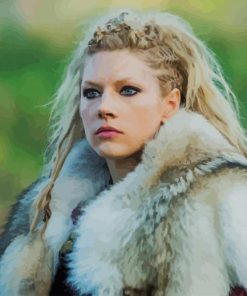 Vikings Lagertha paint by number