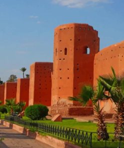 Walls Of Marrakesh painting by numbers