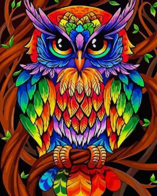 Watercolor Oil Pop Art paint by numbers