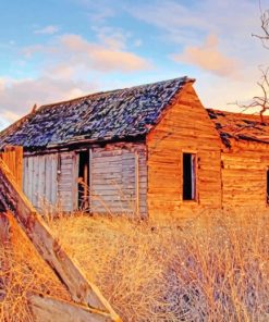 aesthetic house farm paint by numbers