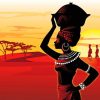 African Women Design paint by numbers