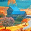 Autumn Country paint by numbers