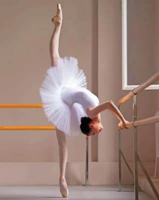 Ballet Dancer Pose paint by numbers