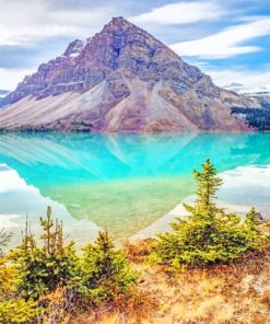 Banff National Park Canada paint by numbers