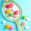 Colorful Macarons paint by numbers