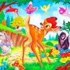 Disney Bambi And Her Friends paint by numbers