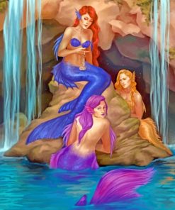 Elf Mermaids paint by numbers