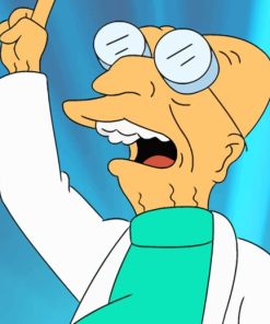 Professor Farnsworth painting by numbers