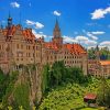 Castle In Crag Germany paint by numbers