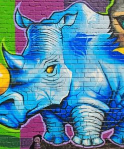 Rhino's Graffiti paint by numbers