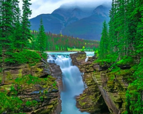 National Park Of Canada painting by numbers